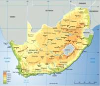 south_africa_topographic_map